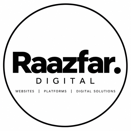 Raazfar Digital logo